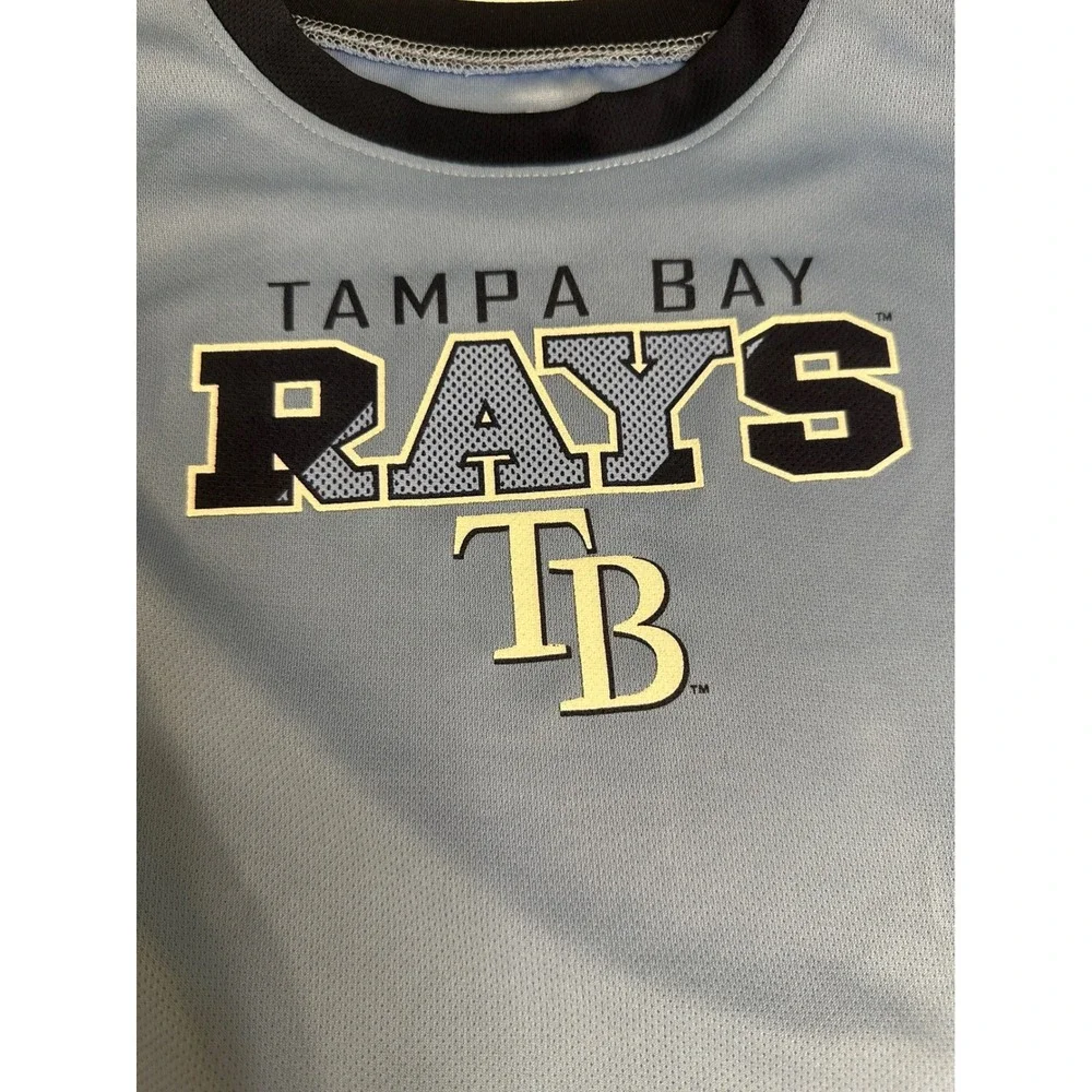 MLB Tampa Bay Rays Toddler 2T T-Shirt and Shorts Set Blue Navy New with Tags